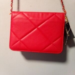 BEBE crossbody red NWT purse.
